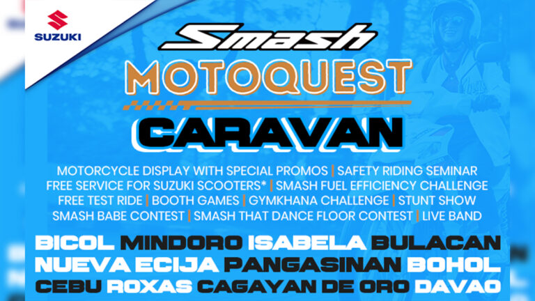 Suzuki kicks off Smash Motoquest Caravan to key cities nationwide