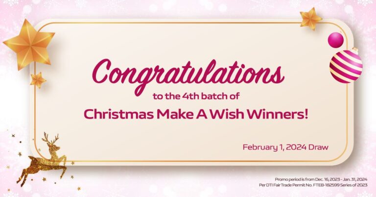 vivo announces Christmas Make-A-Wish promo winners