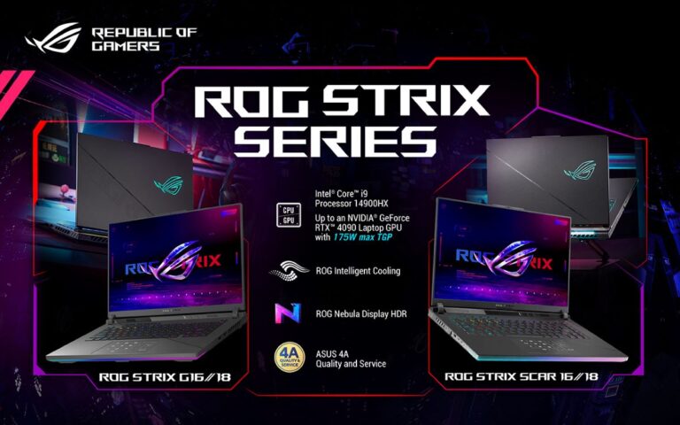 Available first in PH: Brilliant visuals with 14th Gen Intel-powered ROG Strix laptops