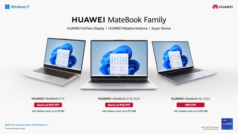 Ready to upgrade your laptop? Explore HUAWEI MateBook promos and discounts this March 