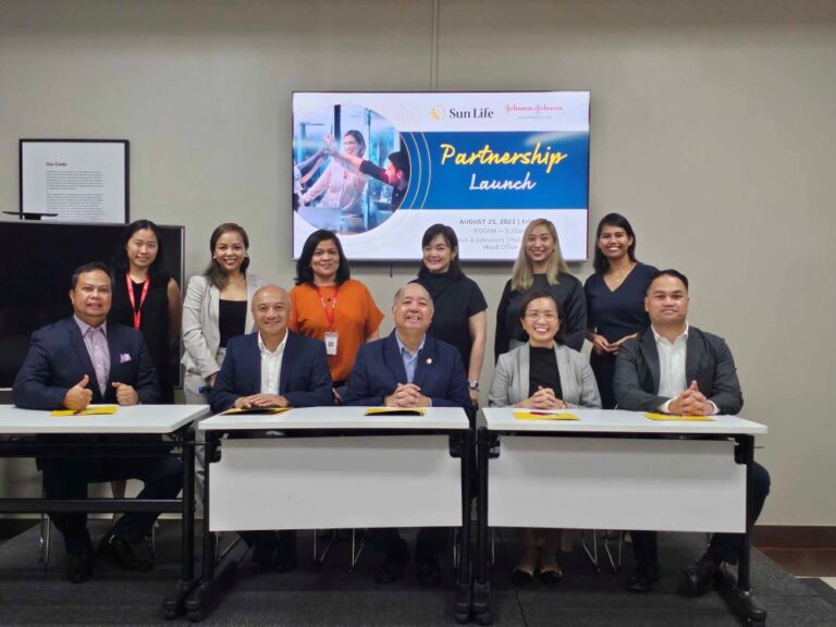 Sun Life and Johnson & Johnson ink deal to promote healthier lives for Filipinos