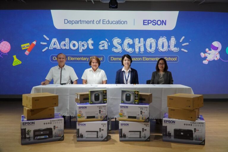 Epson PH ‘Adopt-A-School’ program supports MM elementary schools with innovative technology to enhance learning