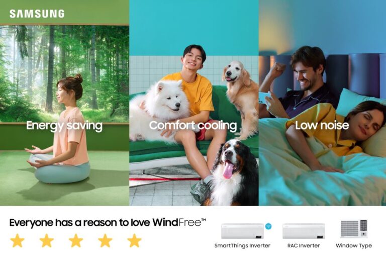 Samsung redefines comfort and sustainability with WindFree™ Tech