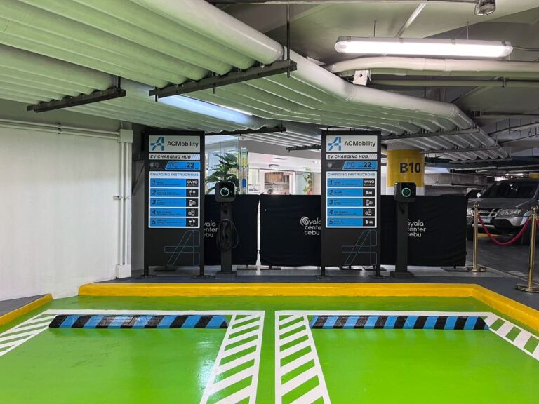 ACMobility launches EV charging stations in Ayala Center Cebu