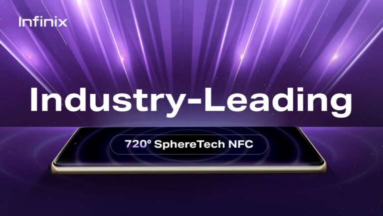 Infinix introduces groundbreaking 720° SphereTech NFC technology