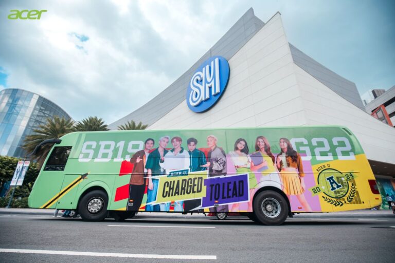 Catch the #AcerU2024 Campus Bus at SM North EDSA on July 13–14 with SB19 and G22