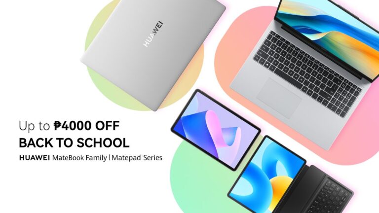 Back-to-school deals on Huawei MateBook laptops and Huawei MatePad tablets