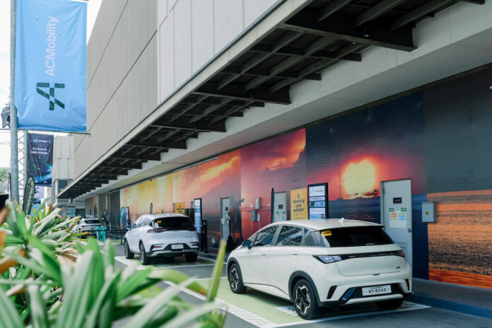 EV charging hub