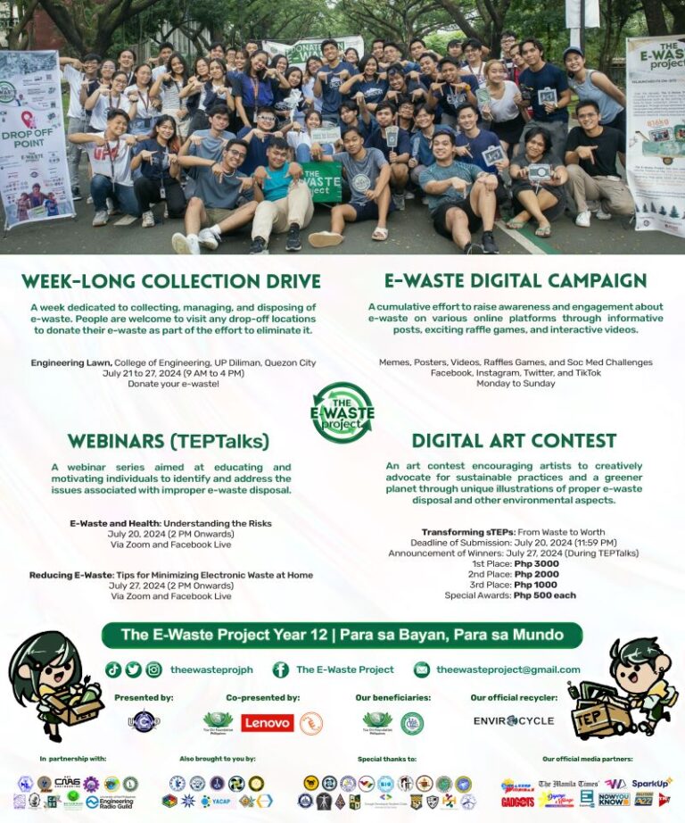 Every sTEP counts: The E-waste Project’s 12th year in environmental service