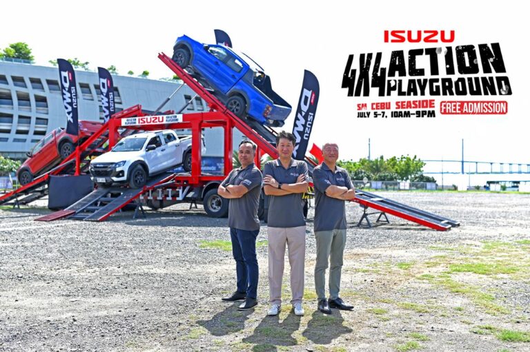 Isuzu D-MAX brings 4×4 Action Playground to Vismin