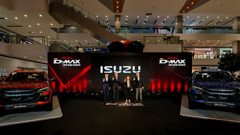 Isuzu D-MAX 4×4 action playground excites Davao City