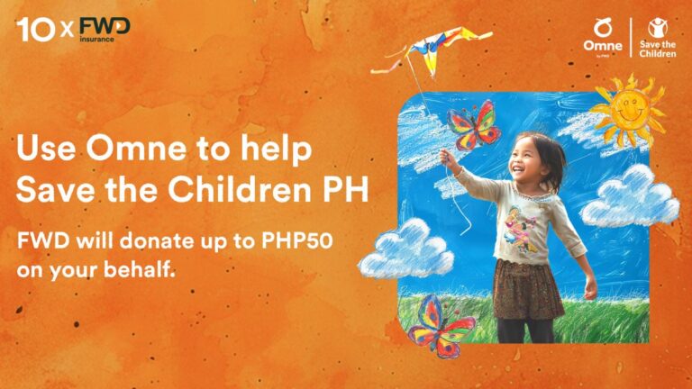 FWD Life Insurance partners with Save The Children to help young Filipinos most affected by disasters