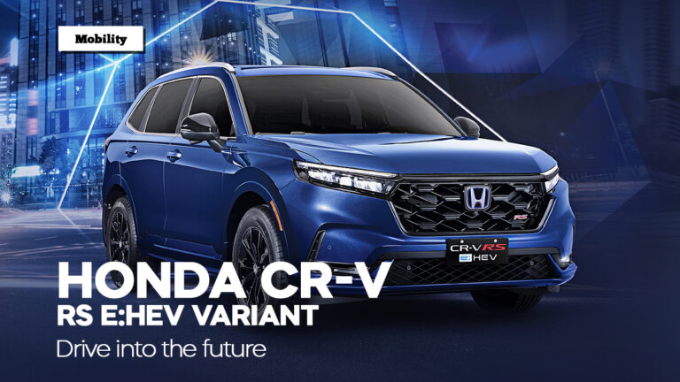 Drive into the future with the Honda CR-V RS e:HEV variant