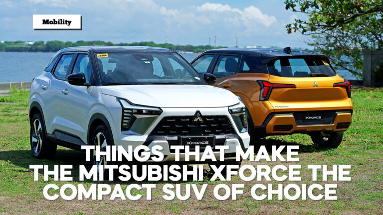 Things that make the Mitsubishi XFORCE the compact SUV of choice