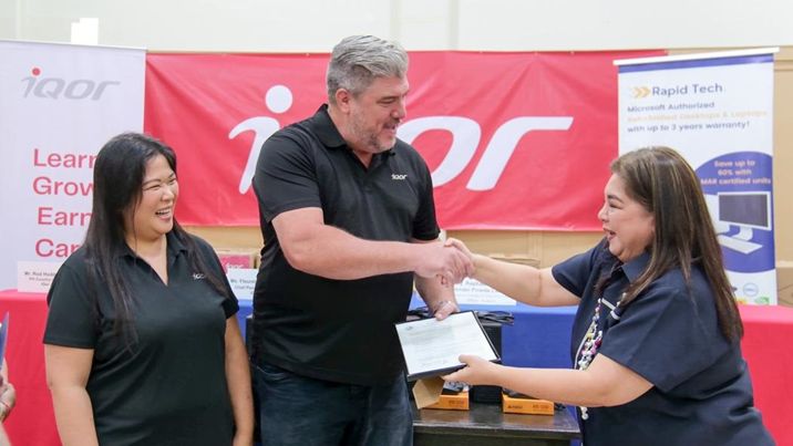 iQor donates over 400 Computers to 53 schools in Angeles City, Pampanga