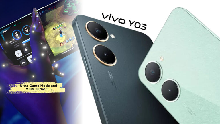 vivo Y03 offers uninterrupted gaming with Ultra Game Mode and Multi Turbo 5.5