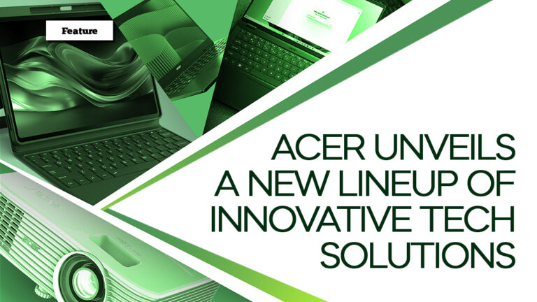 Acer unveils a new lineup of innovative tech solutions