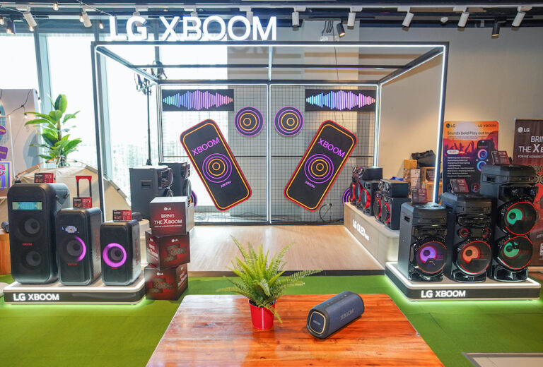 LG XBOOM speakers make powerful debut