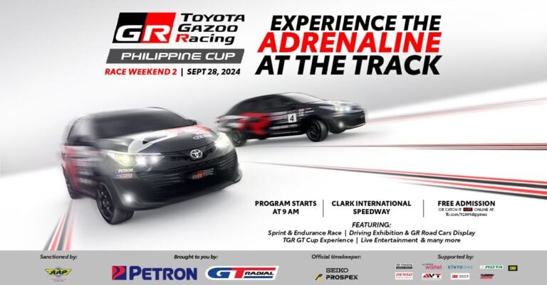 Toyota continues FUN TO DRIVE spirit with Race Weekend 2 of the GAZOO Racing PH Cup 