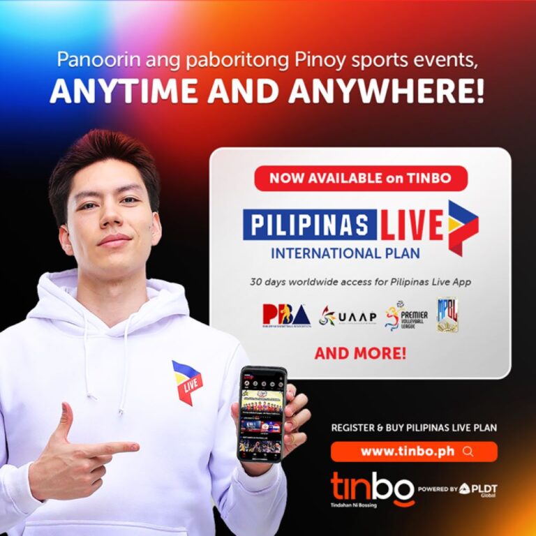 TinBo brings Pinoy sports action and entertainment to overseas Filipinos via Pilipinas Live