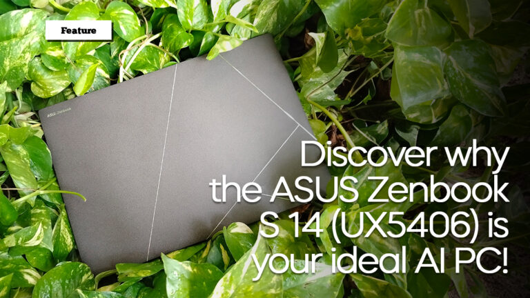 Discover why the ASUS Zenbook S 14 (UX5406) is your ideal AI PC!