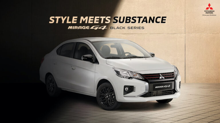 Mitsubishi Motors Philippines introduces Mirage G4 Black Series Limited Edition