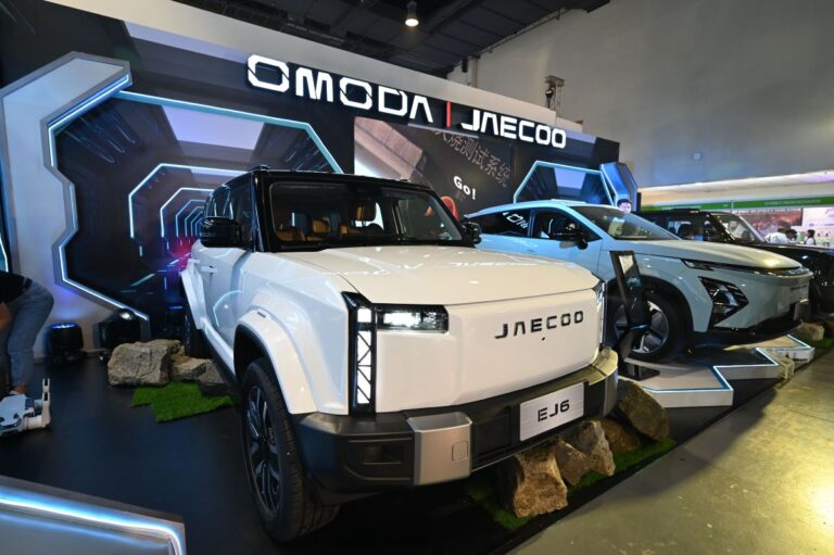 JAECOO EJ6 debuts at the 12th PH Electric Vehicle Summit