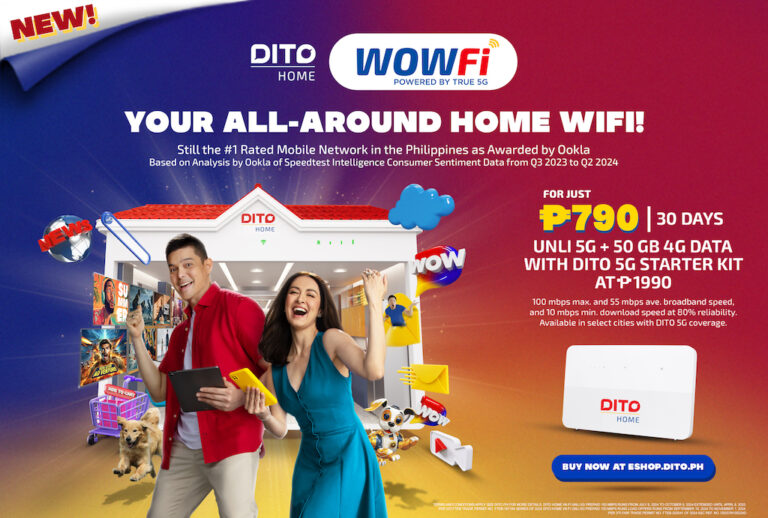 DITO Home WOWFi — world’s first 5G RedCap WiFi for home