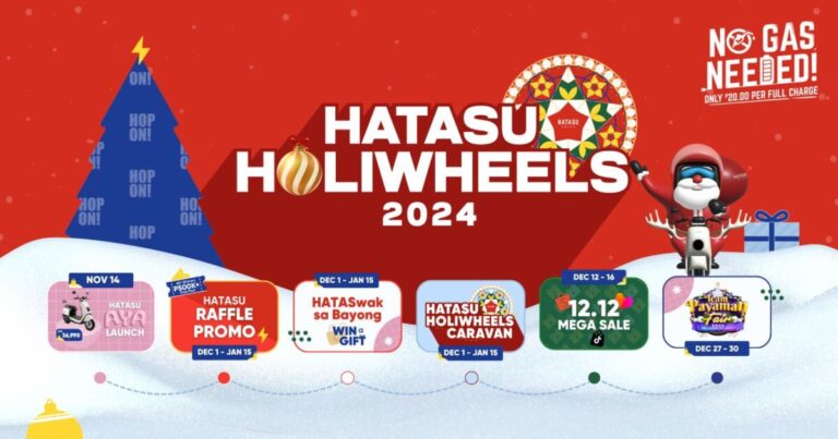 HATASU reveals annual Holiwheels Christmas Campaign!
