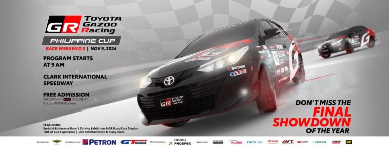 TOYOTA GAZOO Racing PH Cup heats up for thrilling finale on November 9