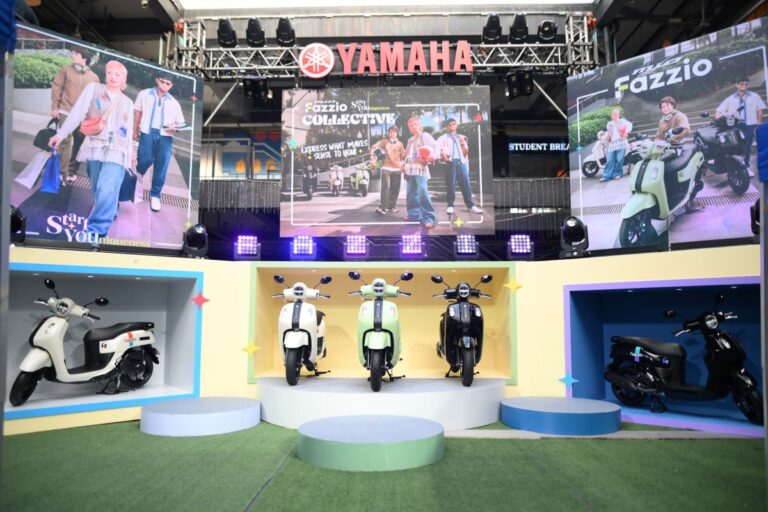 Express what makes sense to you with the newest colors of the Yamaha Mio Fazzio