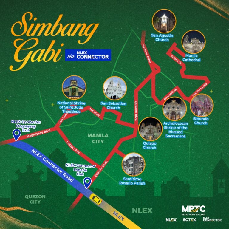 Completing Simbang Gabi? Here are ways to get there faster through the NLEX Connector