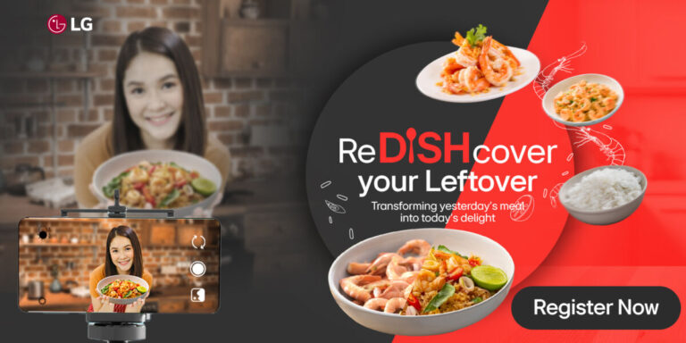 Join the ReDISHcover Your Leftover cook-off to win an LG French Door Refrigerator and NeoChef Microwave!