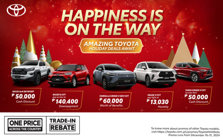 Happiness is on the way for Toyota customers