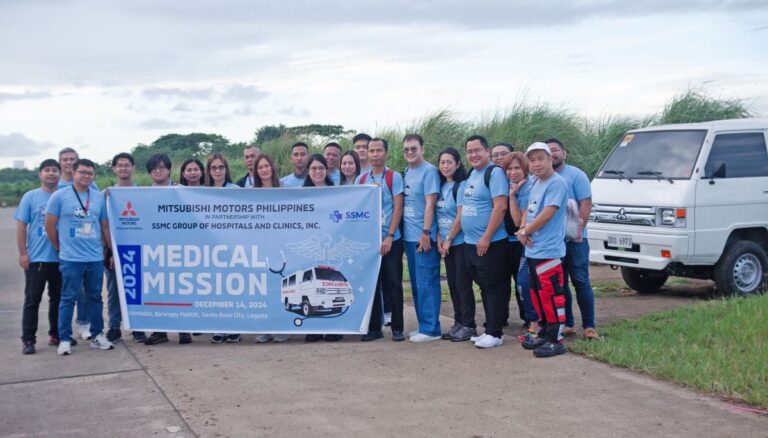 Mitsubishi Motors PH holds medical mission for Santa Rosa community