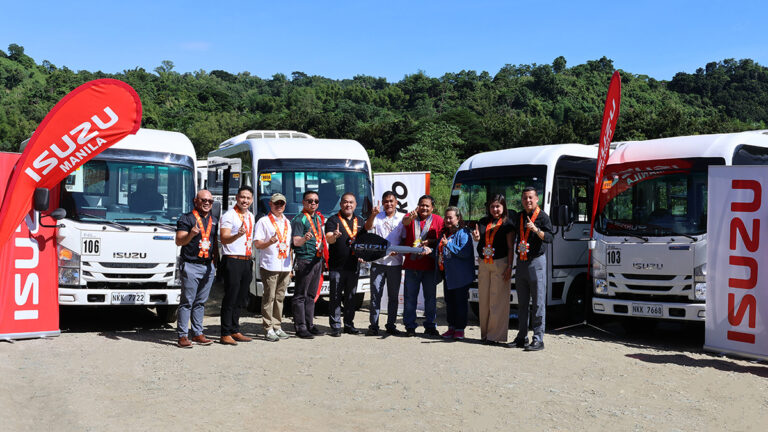 Isuzu PH delivers 10 new modern PUVs to Lungsod Silangan Transport Cooperative in Antipolo