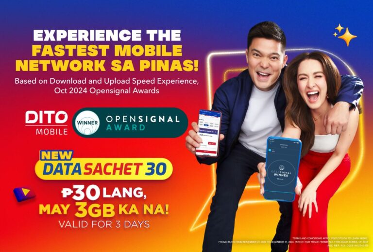 DITO is now the fastest mobile network in PH