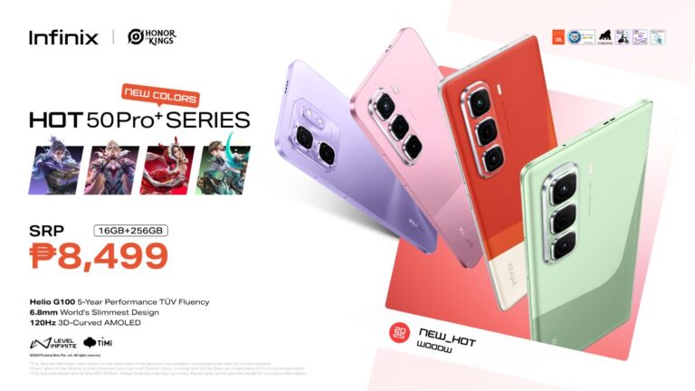 Infinix Hot 50 Pro+ Series introduces vibrant new colors
