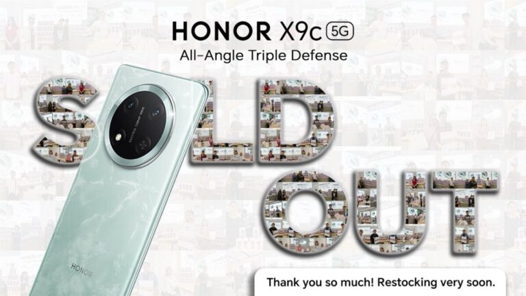 HONOR X9c 5G – sold out in just 3 days!