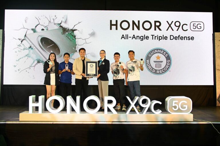 HONOR X9c 5G sets new Guinness World Record!