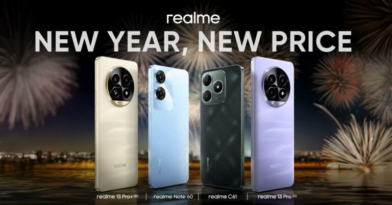 Start 2025 right with big savings from realme