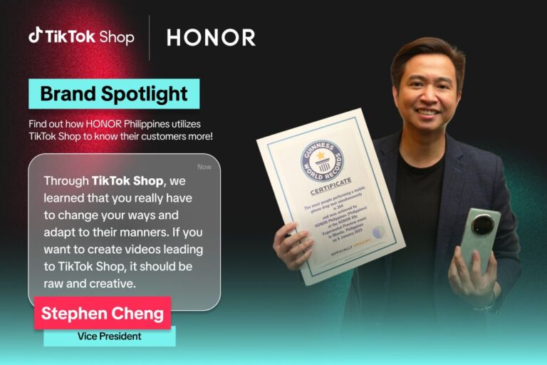 HONOR PH transforms digital retail experience with TikTok Shop breakthrough