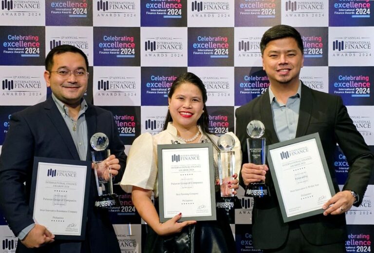 Palawan Group of Companies shines with three major wins at the 12th International Finance Awards 2024