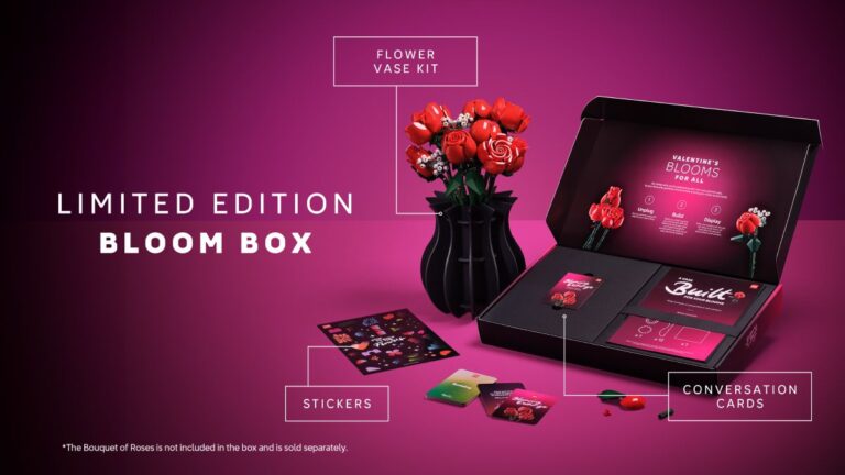 Bloom together this Valentine’s with LEGO Botanicals and Shopee