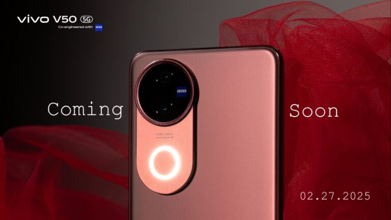 Ready to stand out in red? vivo V50 is coming to PH this February 27
