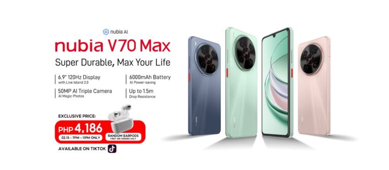 Max your life: The new nubia V70 Max is here