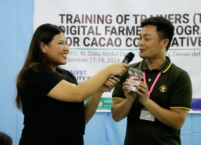 PLDT-Smart and partners help Davao’s cacao farmers go digital