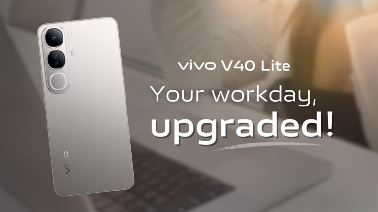 Designed for success, vivo V40 Lite fits every professional lifestyle