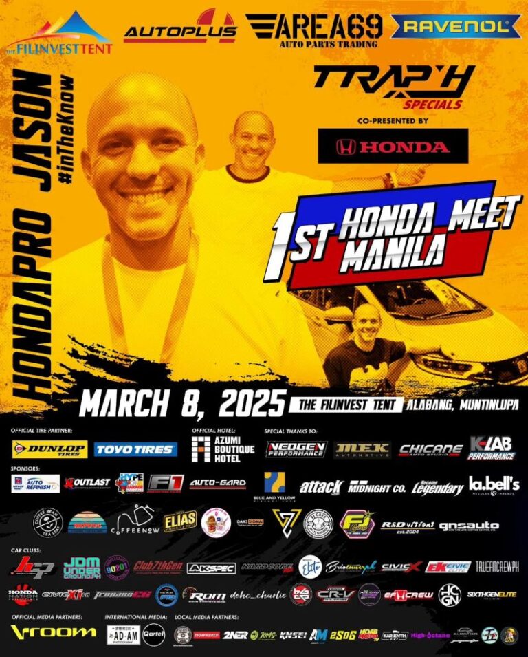 See HondaPro Jason and test drive your next Honda Car at the 1st Honda Meet Manila on March 8, 2025