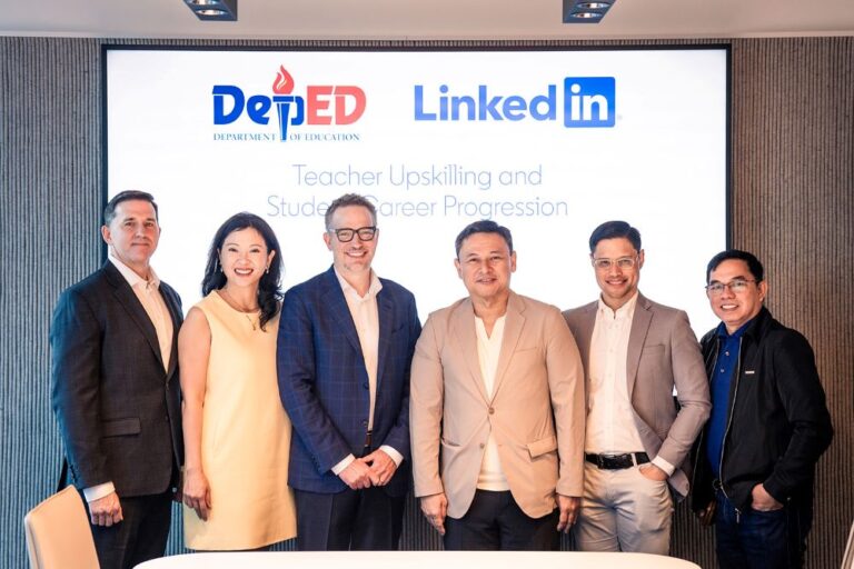 LinkedIn and DepEd join hands to upskill over 200,000 teachers and prepare job-ready graduates
